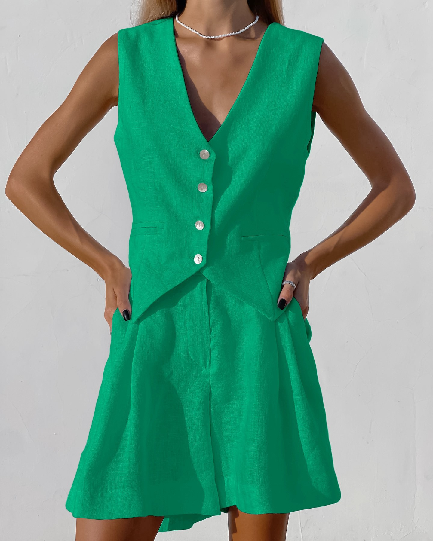 Sophia Cover Up Two Piece Shorts Set