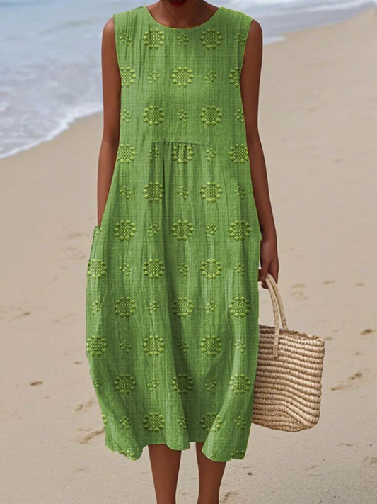 Sofia™ | Pattern Midi Dress