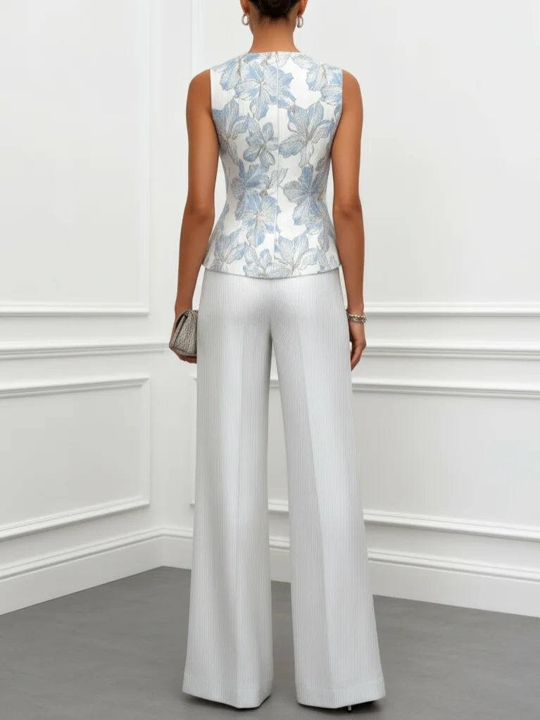 Jaydee Satin Camisole and Trousers Set