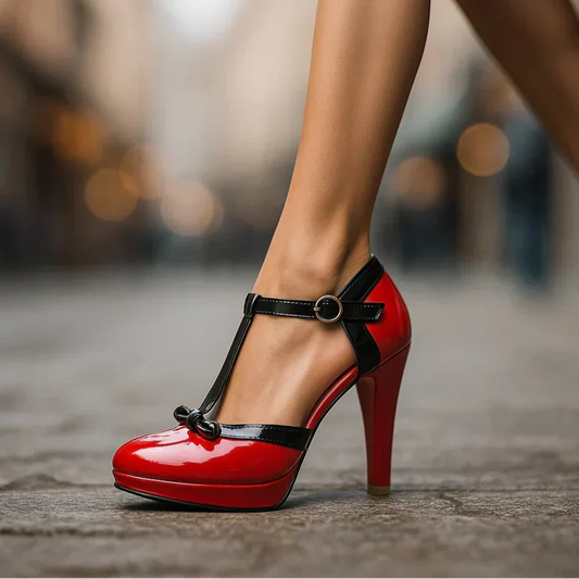BOW-TIE HEELS