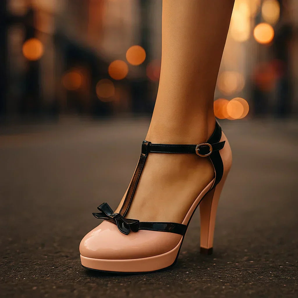 BOW-TIE HEELS